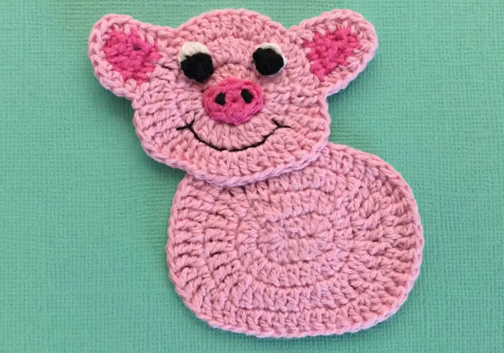 crochet 2 how hdc to together Pattern Crochet Kerri's Crochet Pig CrochetKerri's â¢