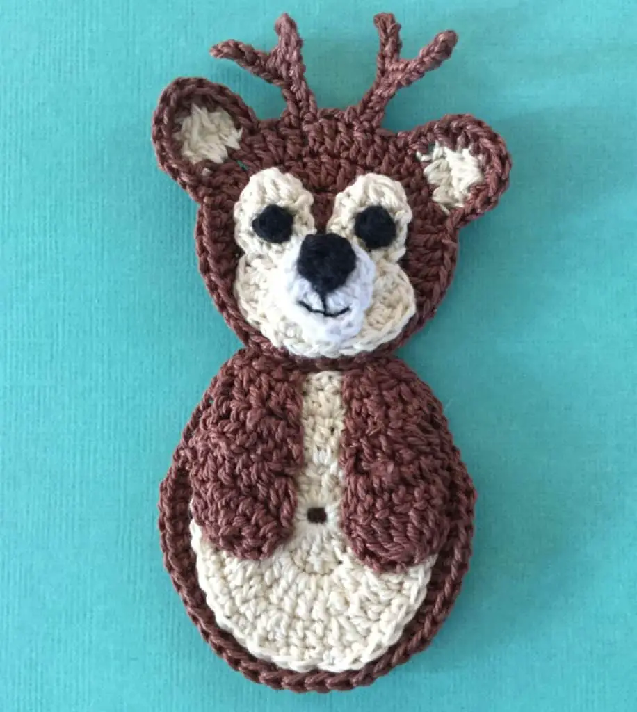 crochet loop 3rd how to Crochet Deer â¢ Pattern Crochet Kerri's CrochetKerri's