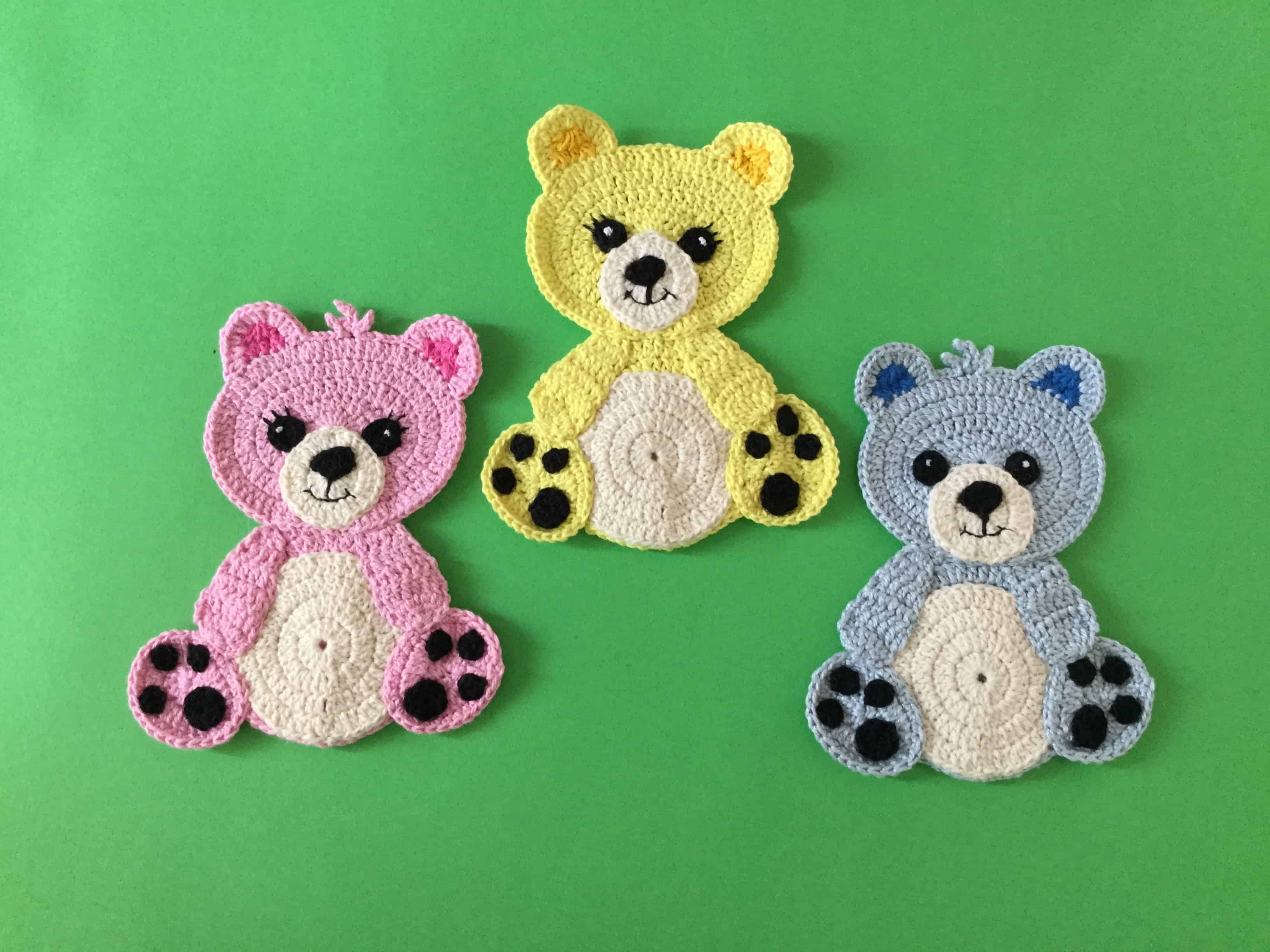 Basic Teddy Bear Crochet Pattern Custom Design Ideas Basic Teddy Bear Crochet Pattern Custom Design Ideas