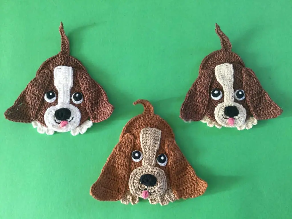 crochet how treble to 1 Crochet Potholder â¢ CrochetKerri's Crochet Pattern Kerri's Dog