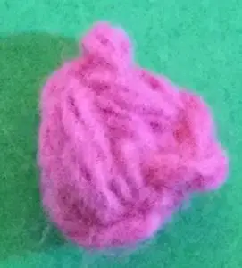Crochet little rabbit nose