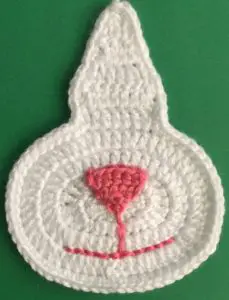 Crochet cat bag muzzle with mouth