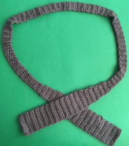 Crochet cat bag strap