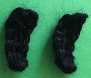 Easy crochet lamb legs
