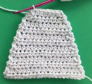 Crochet barbecue apron apron