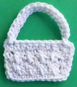 Crochet picnic food basket