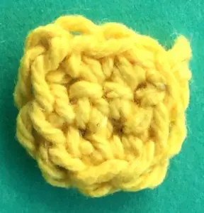 Crochet picnic food glass bottom