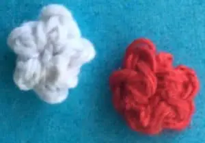 Crochet girl flowers