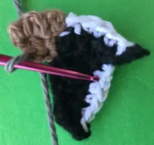 Crochet quail joining for beak